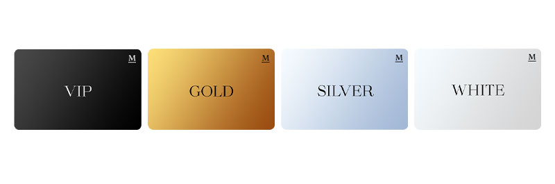 VIP/GOLD/SILVER/WHITE会員様限定