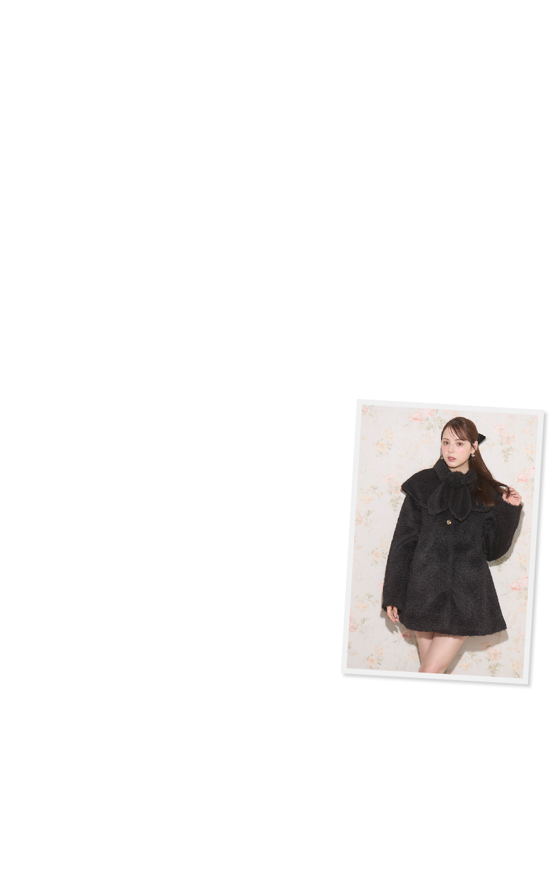 OUTER COLLECTION - 2WAY Cape Midi Coat No.0