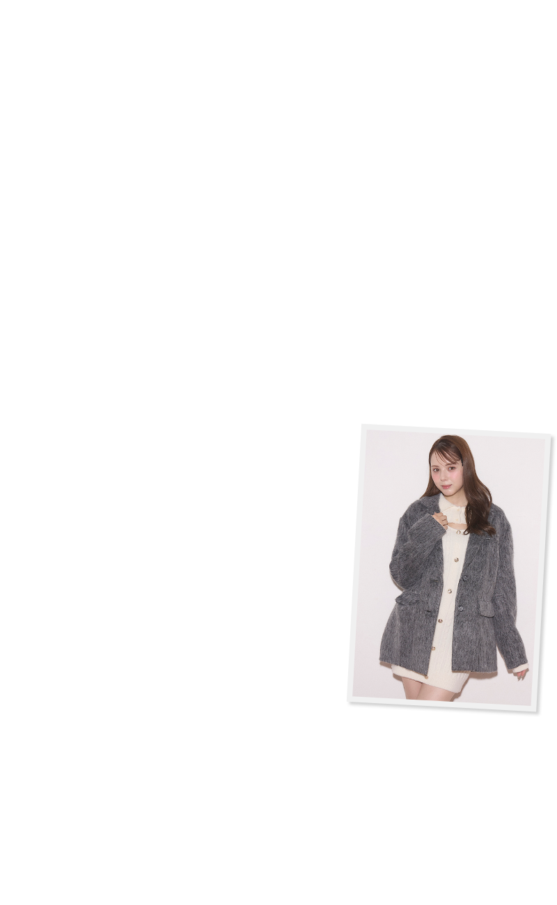 OUTER COLLECTION - Cocoon Shaggy Coat No.0
