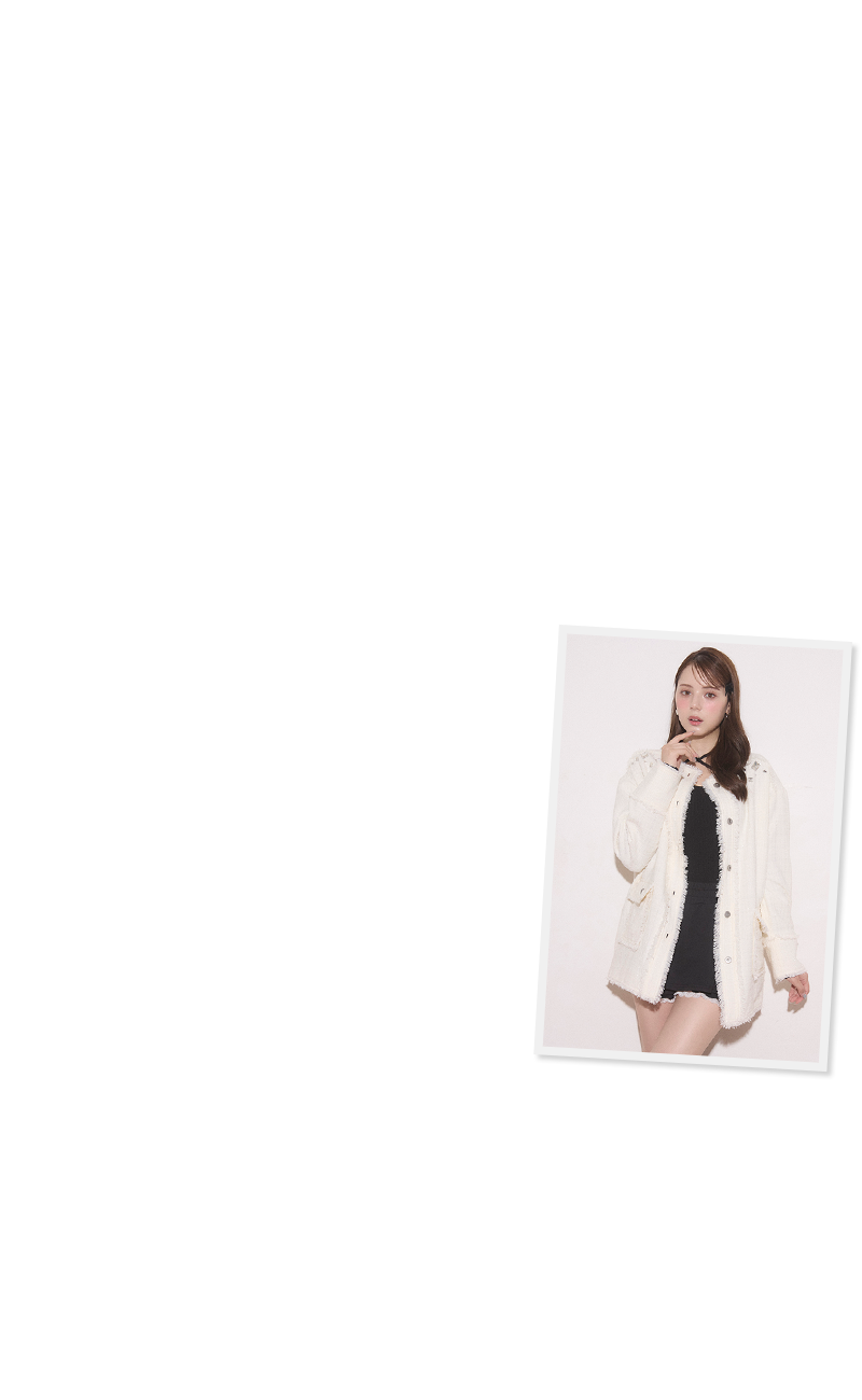 OUTER COLLECTION - Tweed Bijou Jacket No.0
