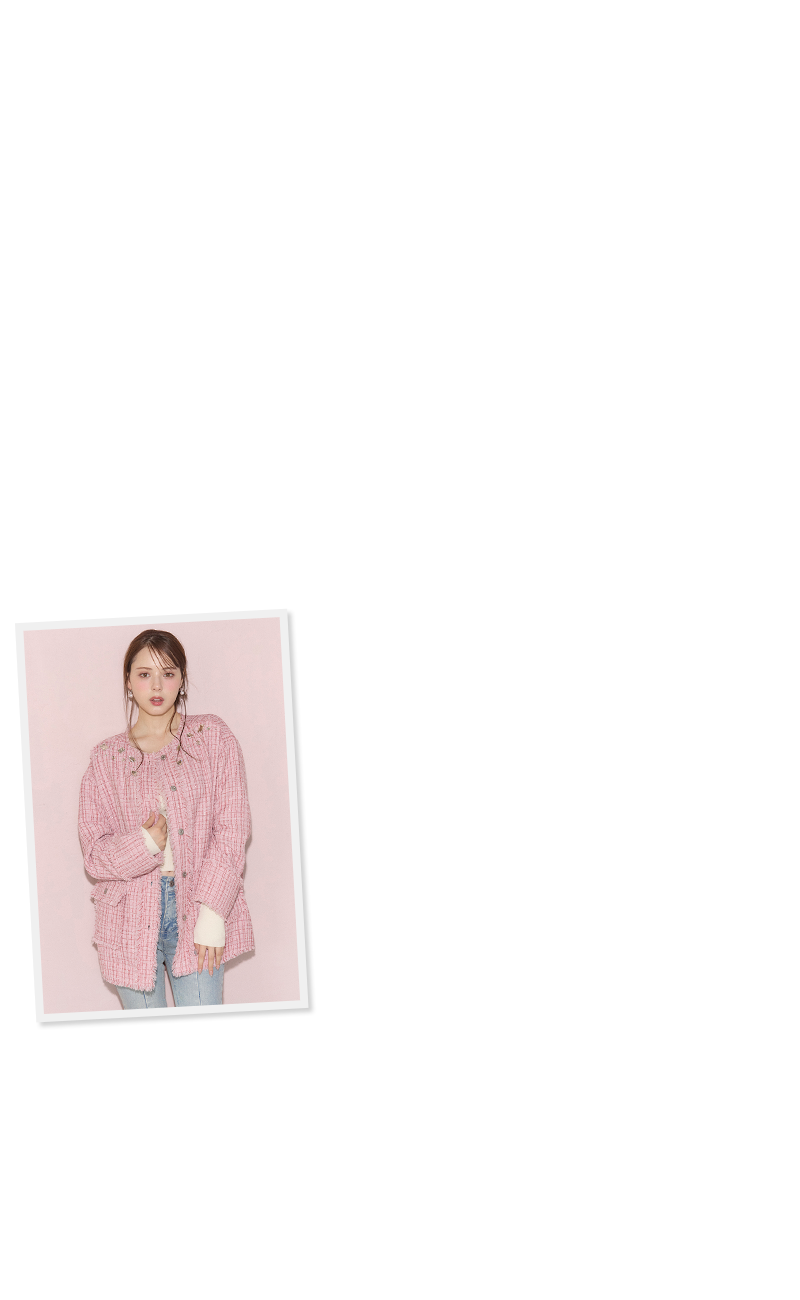OUTER COLLECTION - Tweed Bijou Jacket No.1