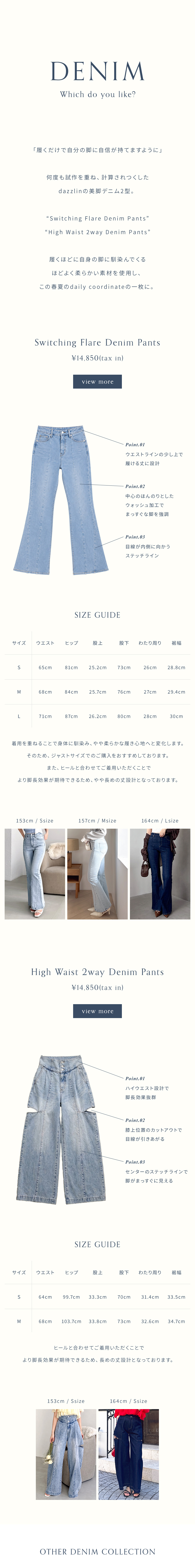 DENIM Which do you like?