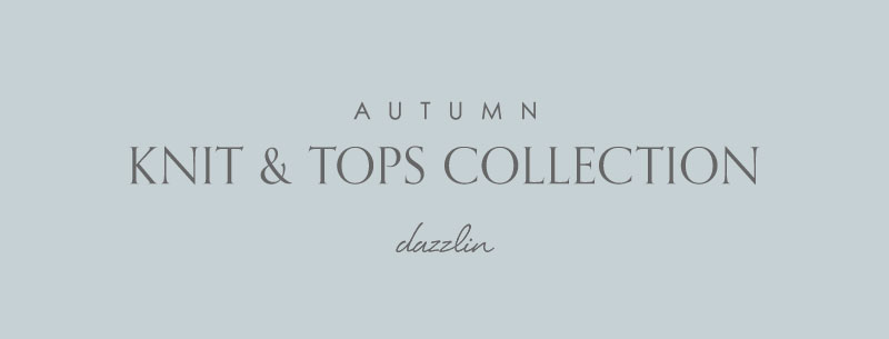 Autumn knit&tops collection