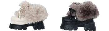 FAKE FUR SHORT BOOTS