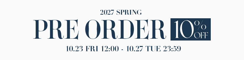 2027 SPRING PRE ORDER DAYS vol.2 - No.1