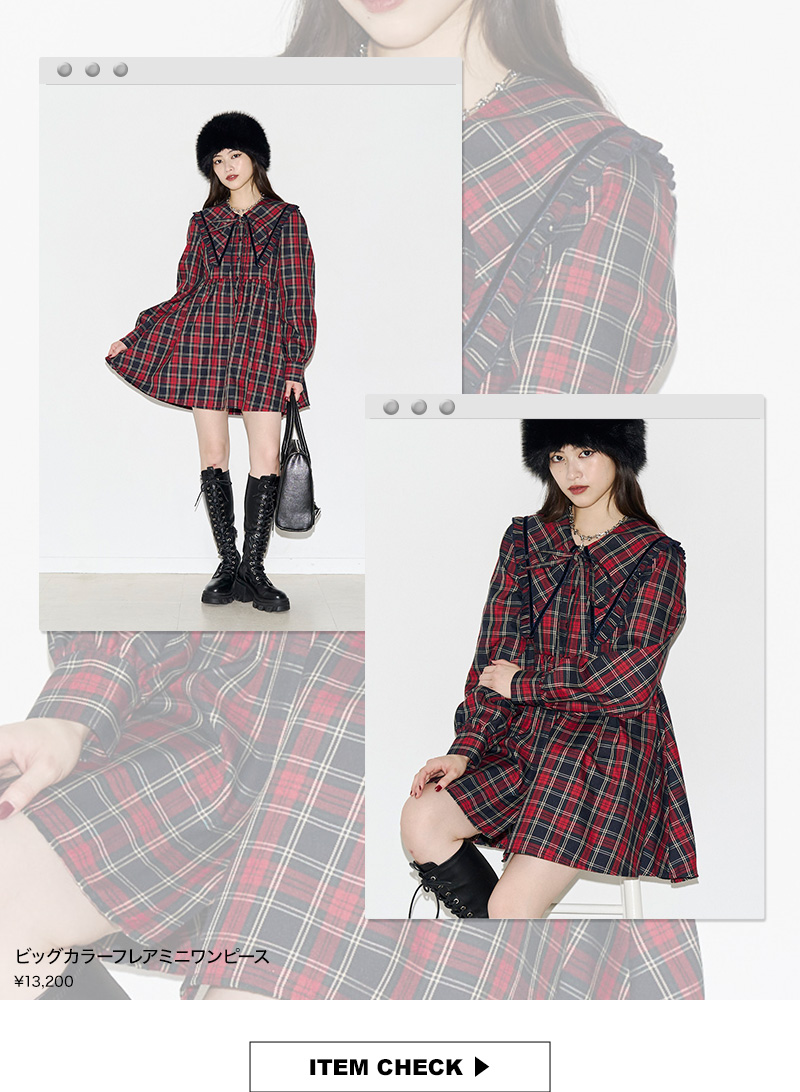 RED COLOR CHECK PATTERN - 2