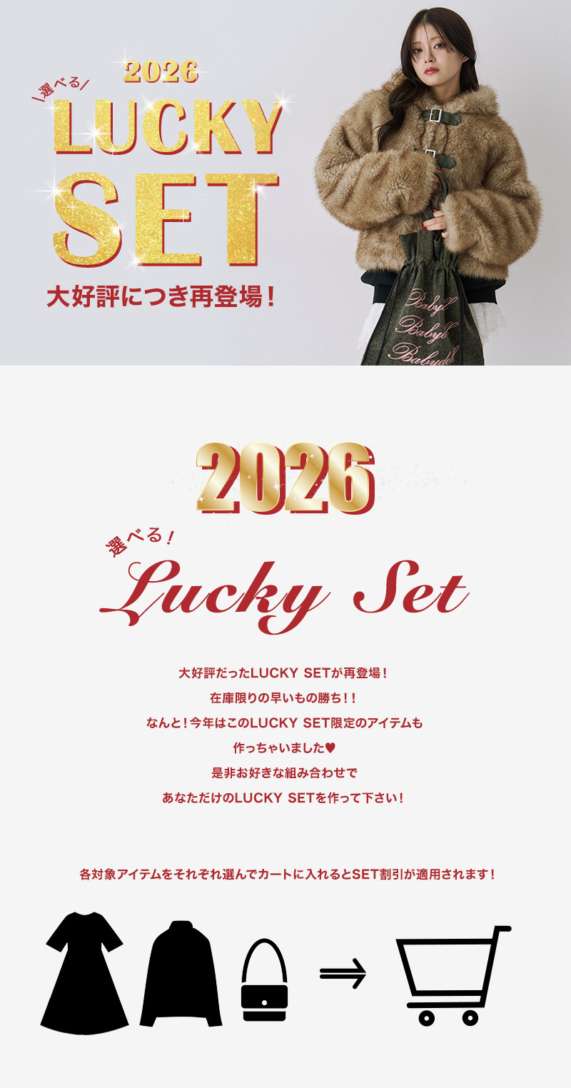 2026 LUCKY SET 大好評につき再登場！