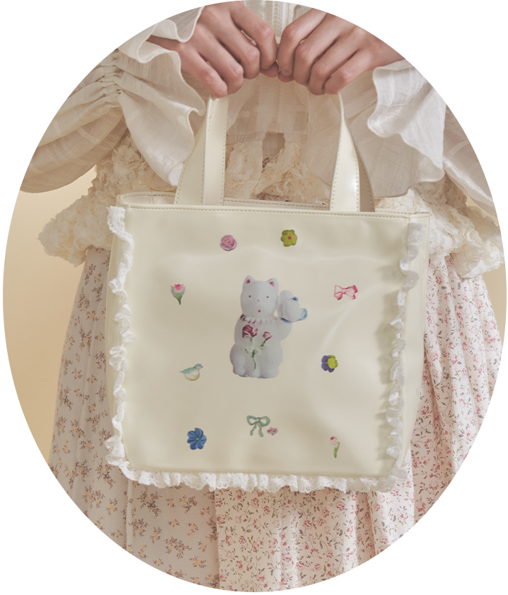 New Wave Sugar cat square bag - 1