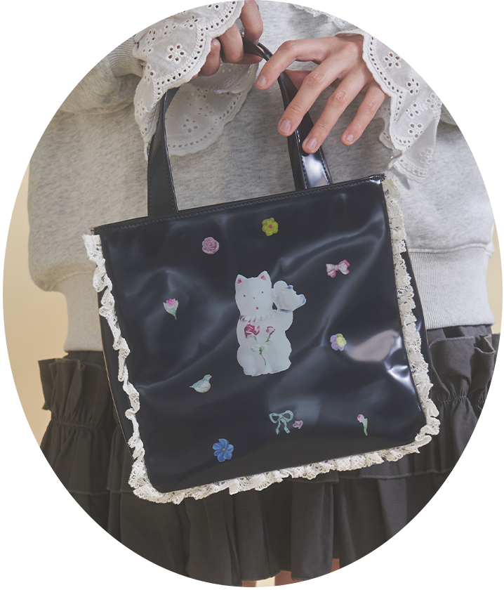 New Wave Sugar cat square bag - 3