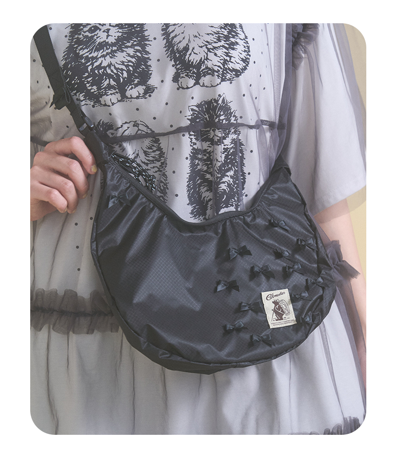 ribbon shoulder bag - 0