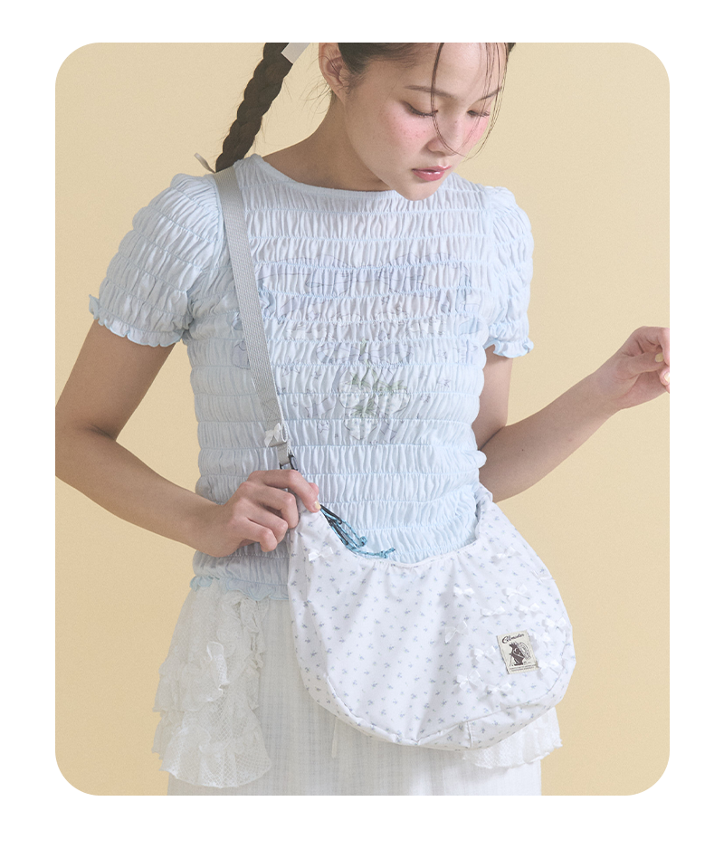 ribbon shoulder bag - 2