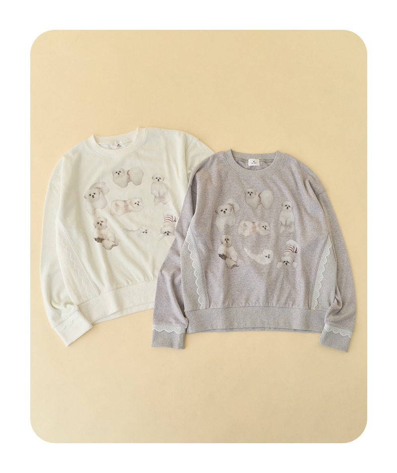 モコゾウいっぱいスウェット - 0