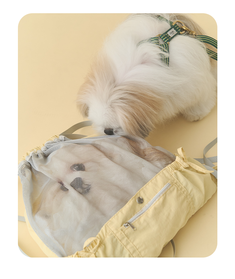 ど～んとモコゾウメッシュナップサック - 3