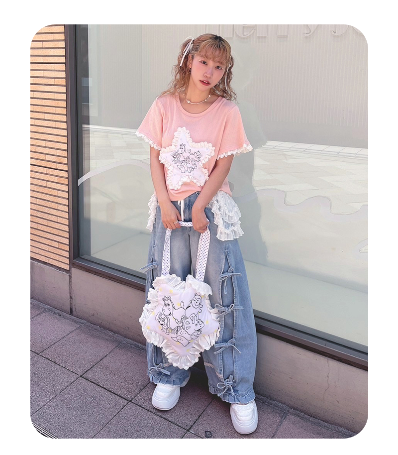Fluffy Star tote bag - 0
