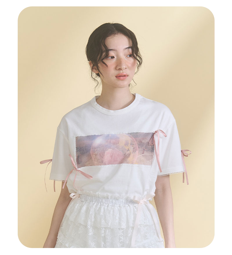 Ribbon Tee - 0