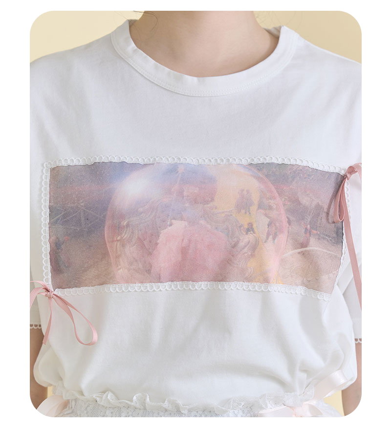 Ribbon Tee - 2