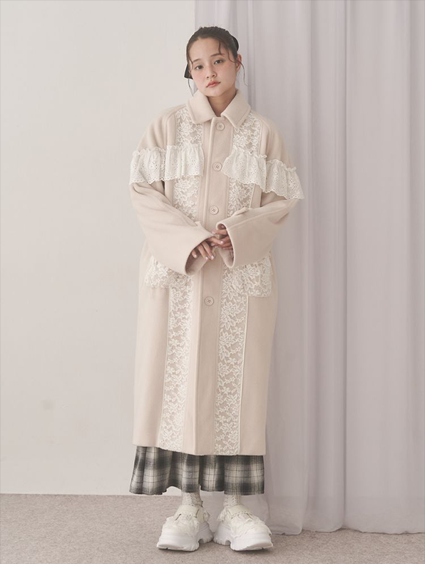 レースデコラティブコート - 0