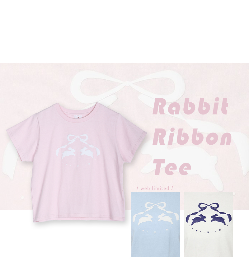 Rabbit ribbon tee