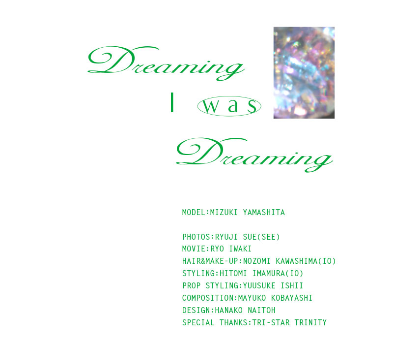 Dreaming I was Dreaming STARRING MIZUKI YAMASHITA：8
