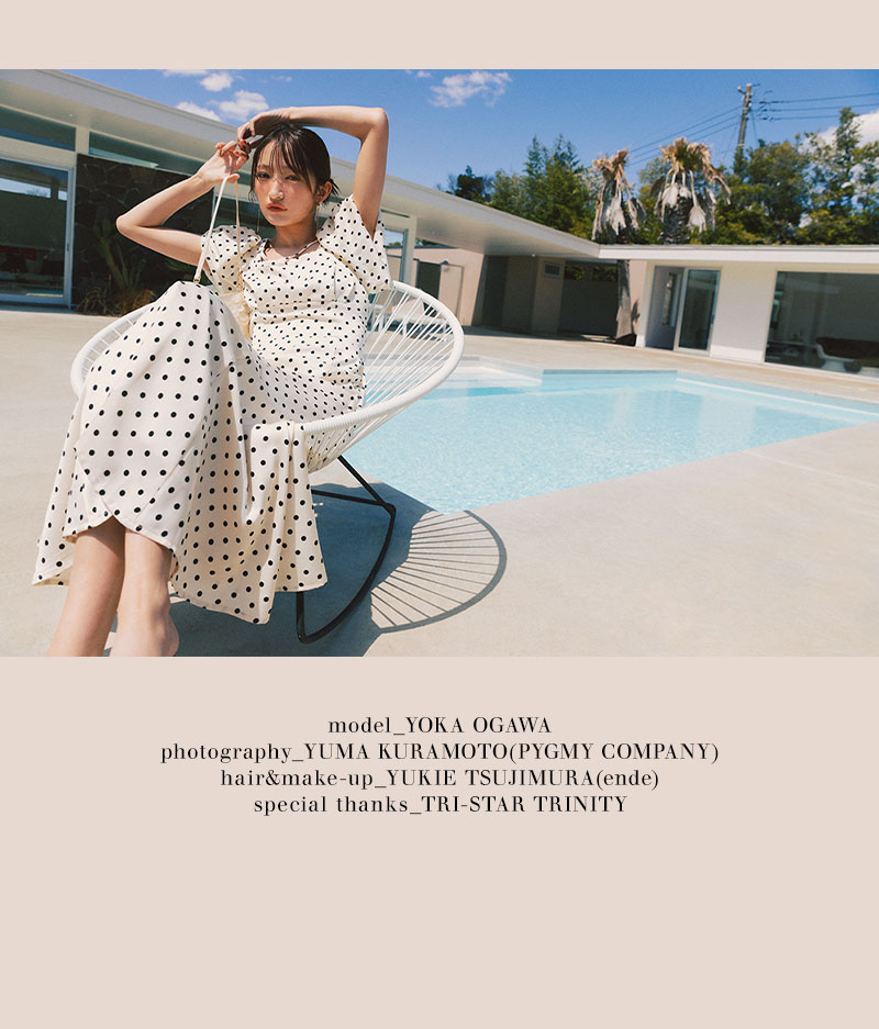 この夏着たい、最旬主役級ワンピ♡ meet.yoka ogawa：7