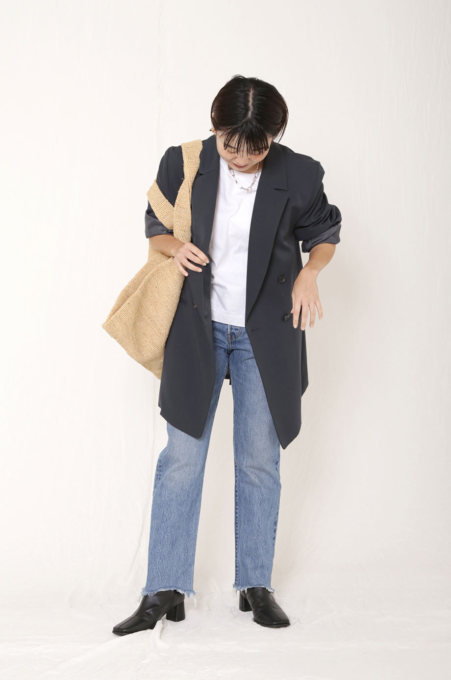 Levi's® 別注 501CROP DENIM / STAFF COORDINATE：19 - Other Cut ayami_03.jpg