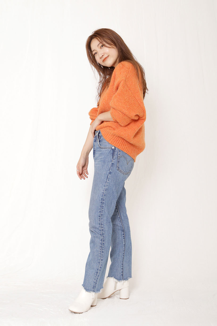 Levi's® 別注 501CROP DENIM / STAFF COORDINATE：1 - Other Cut chisa_03.jpg