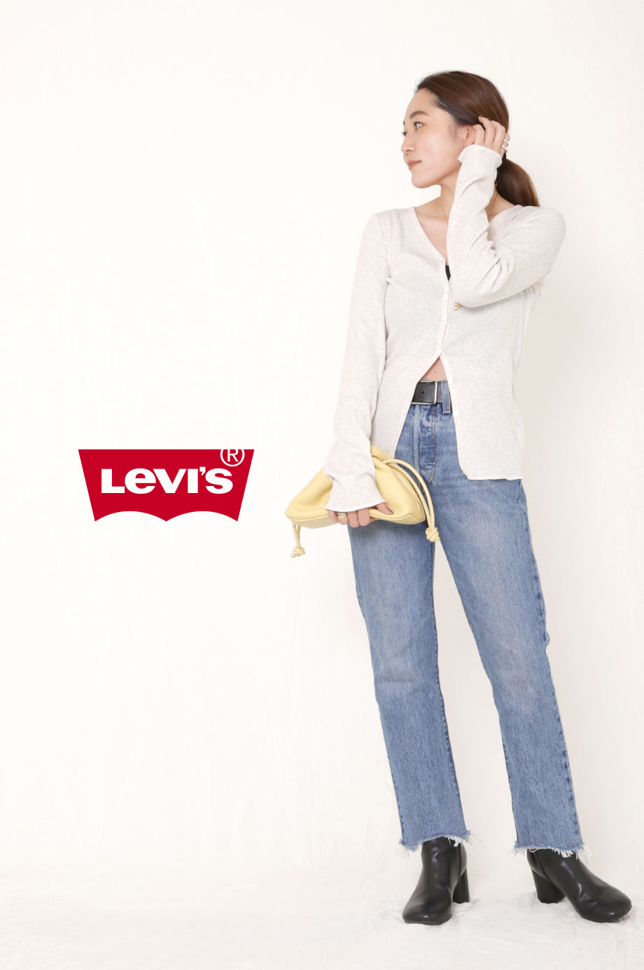 Levi's® 別注 501CROP DENIM / STAFF COORDINATE：6 - Other Cut nana_01.jpg