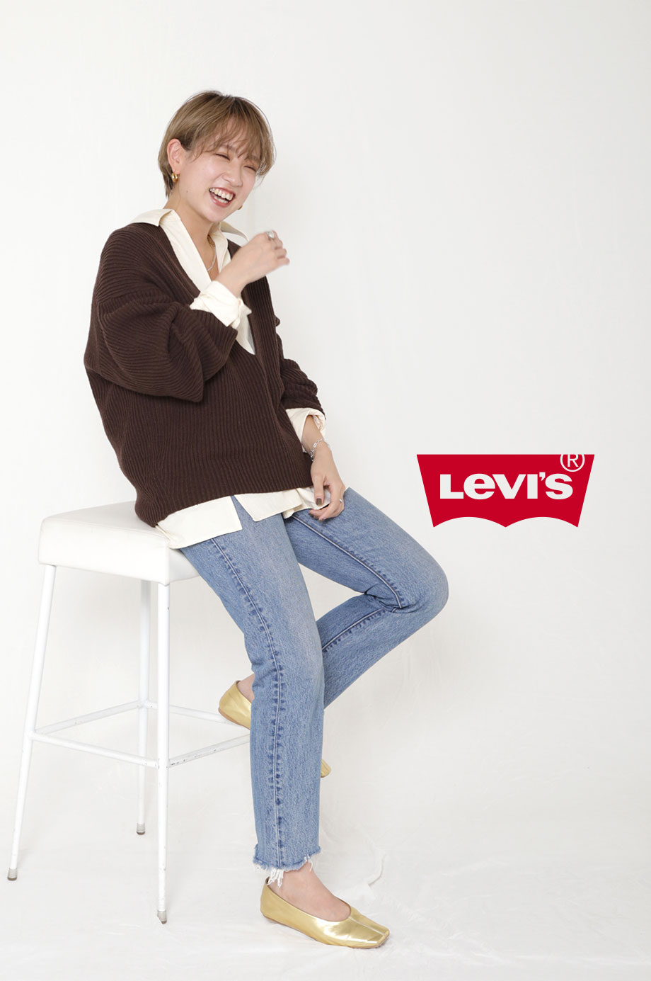 Levi's® 別注 501CROP DENIM / STAFF COORDINATE：2 - Other Cut nao_01.jpg