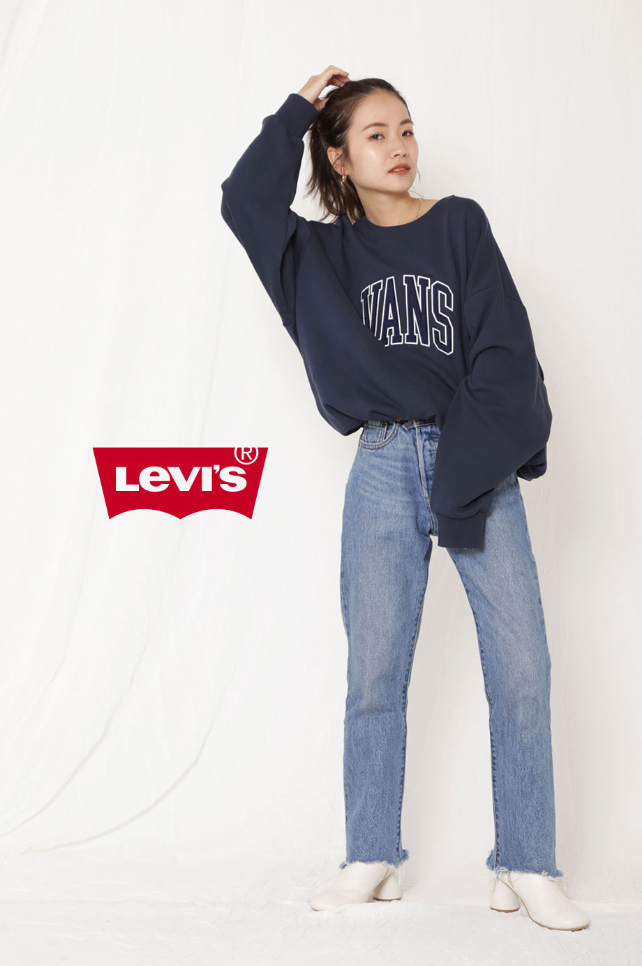 Levi's® 別注 501CROP DENIM / STAFF COORDINATE：16 - Other Cut ran_01.jpg