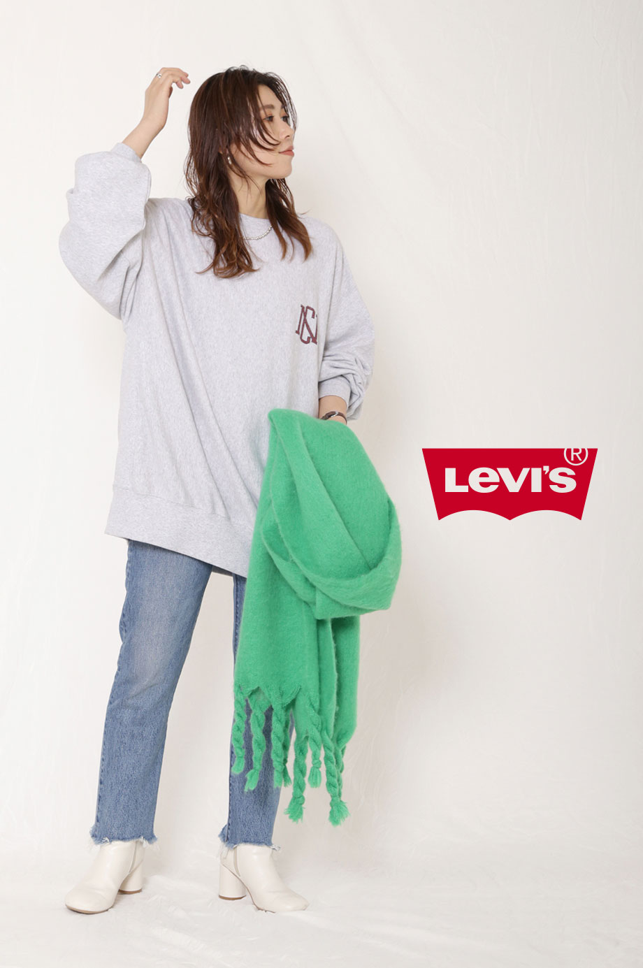 Levi's® 別注 501CROP DENIM / STAFF COORDINATE：25 - Other Cut yasuha_01.jpg