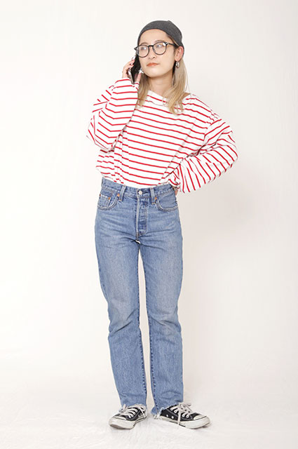 Levi's® 別注 501CROP DENIM / STAFF COORDINATE：28