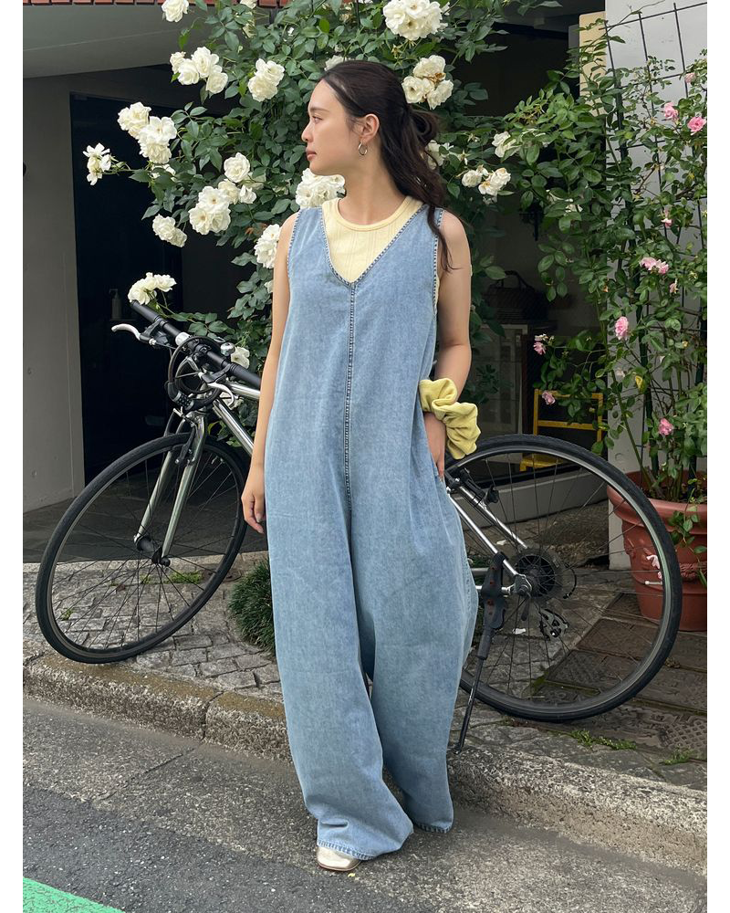 WEELKLY RANKING - バックオープンデニムサロペット