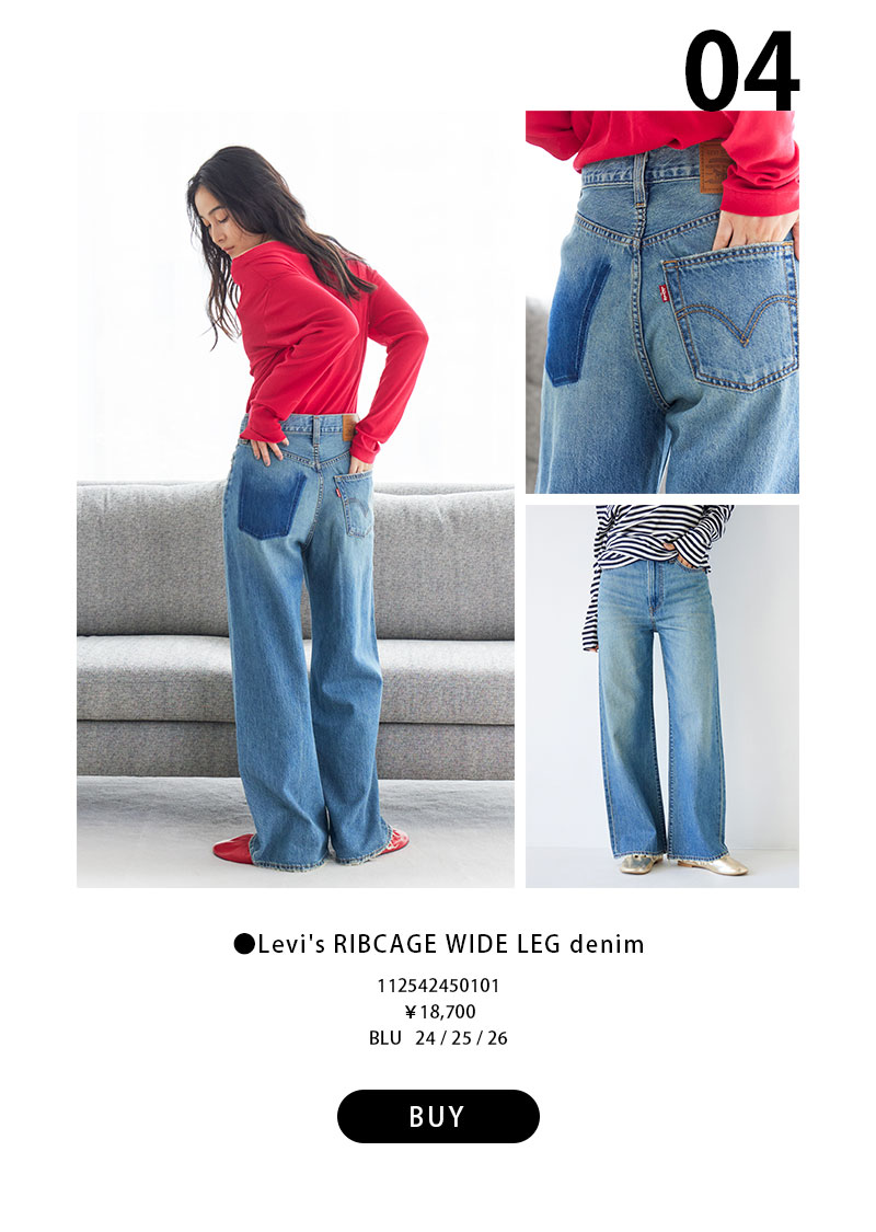 autumn denim look：4