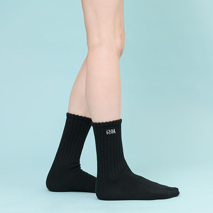 【GYDA × 靴下屋】刺繍アメリブソックス