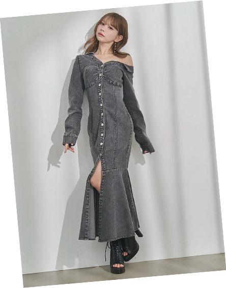 SPRING ONEPIECE GUIDE - デニムワンピ no2