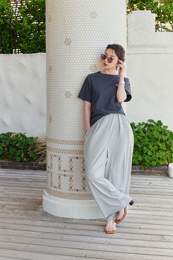 テイスト別着回し T-Shirt Coordinate：casual No.1