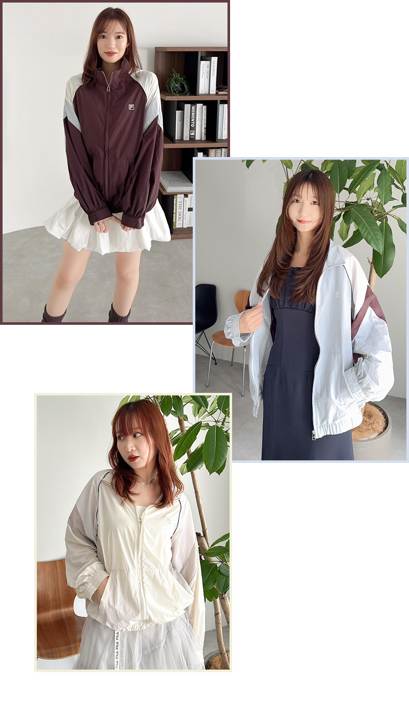 FILA × dazzlin COLLABORATION