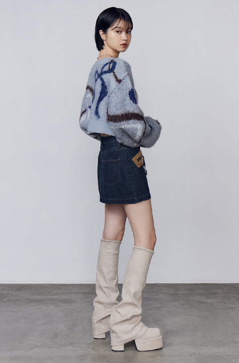 LOOSE FLARE COVER FIT BOOTS