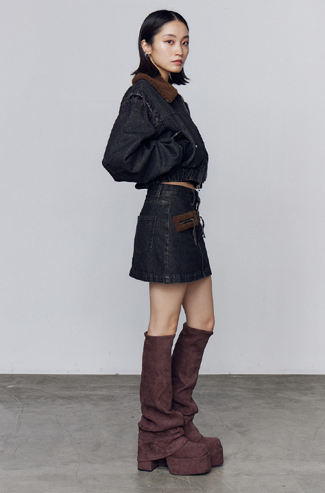 LOOSE FLARE COVER FIT BOOTS