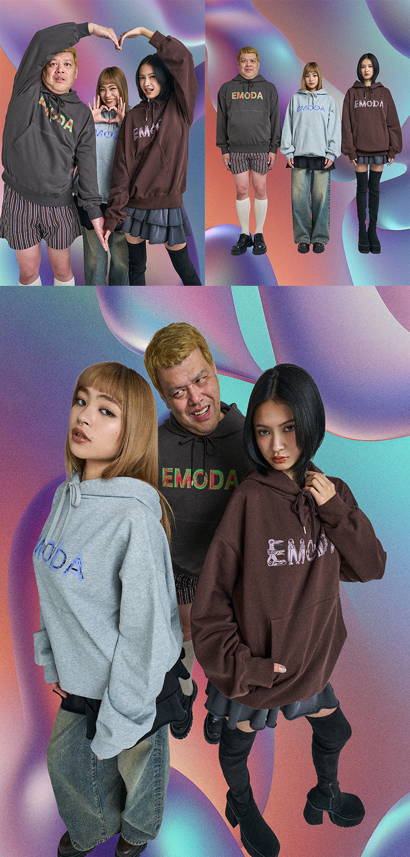 野性爆弾 くっきー！× EMODA