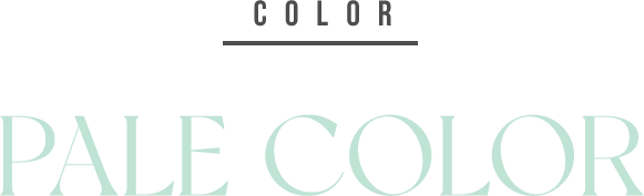COLOR - PALE COLOR -