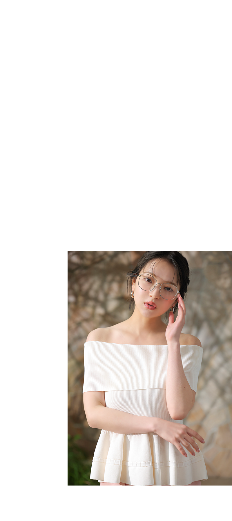 Sheer summer glow starring MEI TANAKA