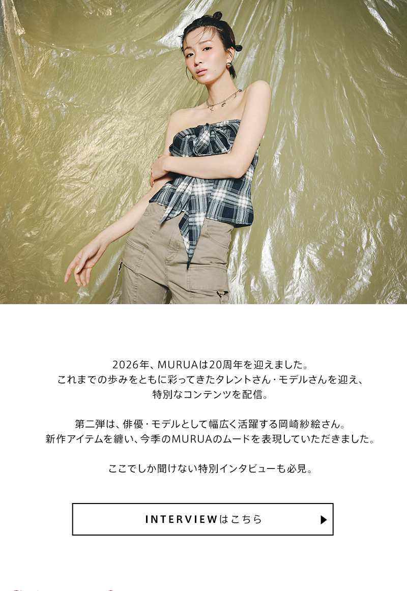MURUA 20th ANNIVERSARY feat.Sae Okazaki
