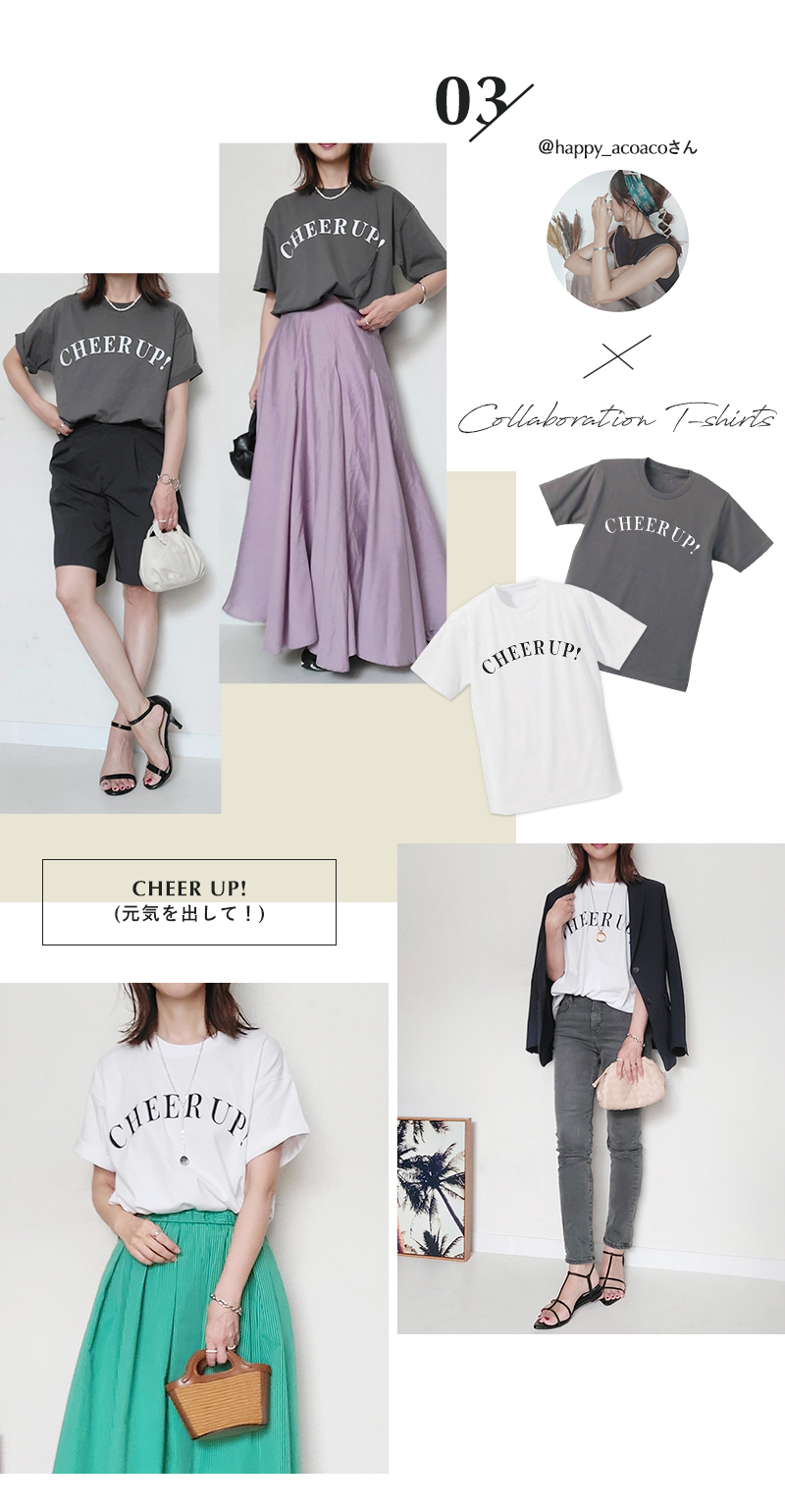 Influencer×COTORICA Collaboration T-shirts