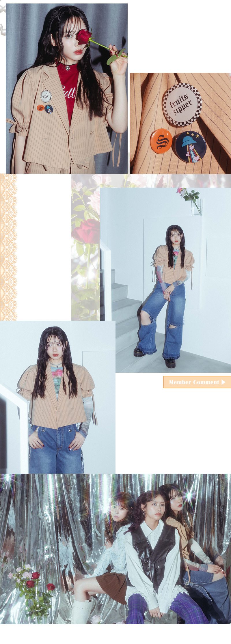 FRUITS ZIPPER × jouetie
