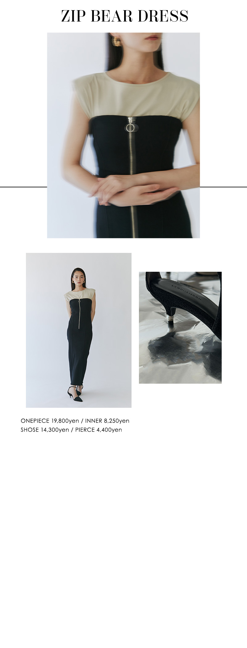 Ready to AUTUMN BLACK ONEPIECE