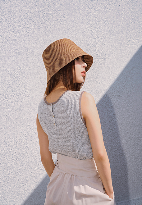 LAGUNAMOON meets michi ESSENTIALS with summer material