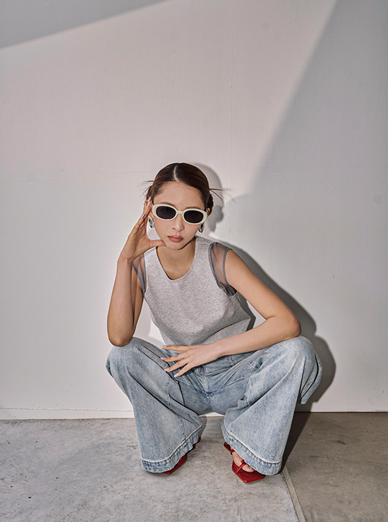 LAGUNAMOON meets michi ESSENTIALS with summer material