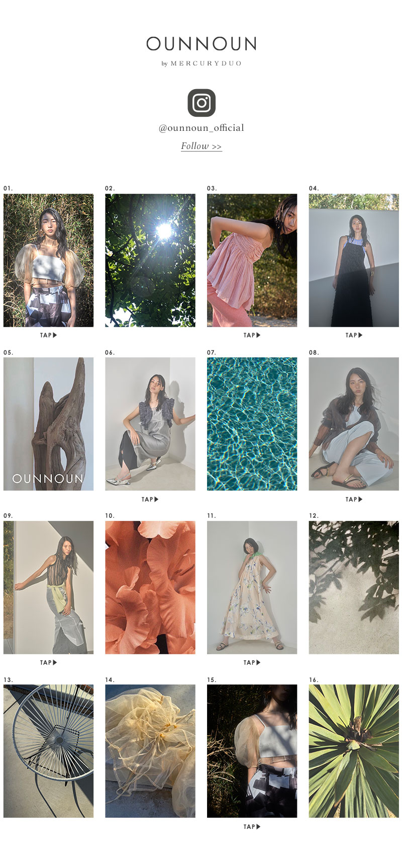 OUNNOUN Collection