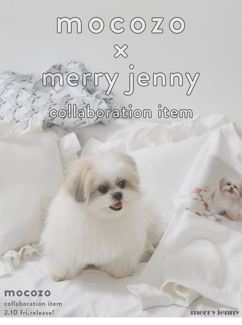 mocozo × merry jenny collaboration item